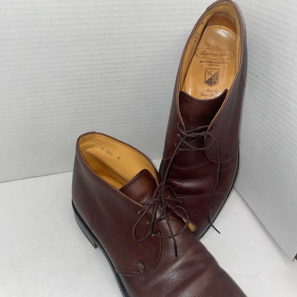Made in Japan LeatheChukka TRADING POST  Unión Royal T 503 8British Dainite Sole